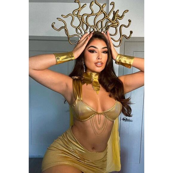 NEW Forplay Medusa Punishment is Beauty Costume Size Medium Large - Picture 10 of 16